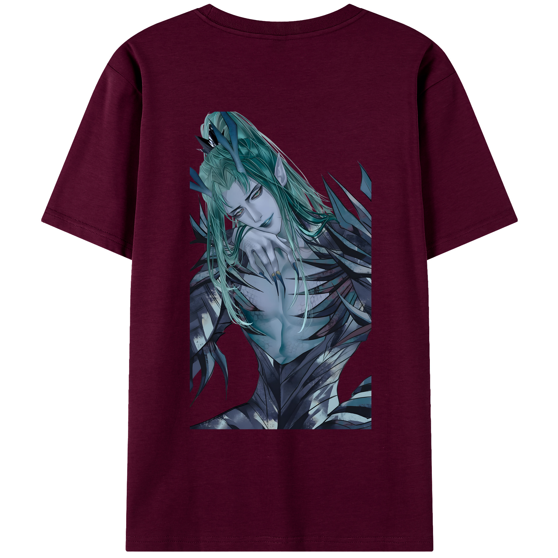 （画像用） Ne Zha 2 ナタ 魔童の大暴れ レディース半袖Tシャツ(バックプリント)